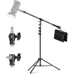 Neewer support d'clairage aluminium  coussin d'air, rglable de 9, 8ft / 3m avec bras de flche, contrepoids ...