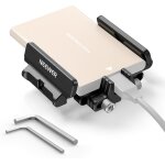 Neewer support de montage ssd en aluminium avec cold shoe serre c�ble, 1, 6  - 2, 6  / 40 - 65 mm compatible ...