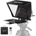 Neewer tlprompteur x14 pro avec remote control rt - 110 et contrle app, 14 ; portable sans assemblage ...