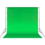 Neewer toile de fond de 6x9 pieds / 1, 8x2, 8 m�tres pliable de 100% mousseline pour photographie, vid�o ...
