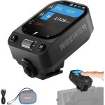 Neewer transmetteur flash trigger sans fil qz - f ttl compatible avec fujifilm, commutateur tcm hss 1 ...