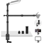 Neewer tr�pied de table pour appareil photo avec 2 fl�ches t�lescopiques, support de t�l�phone, t�tes ...