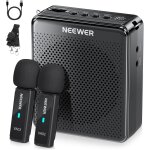 Neewer va02 amplificateur de voix avec microphone sans fil, mini haut - parleur portable rechargeable ...