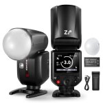 Neewer z2 - c flash speedlite ttl tête ronde 2, 4g compatible avec canon, hss 76w 1 / 8000s avec diffuseur, ... Neewer z2 - c flash speedlite ttl tête ronde 2, 4g compatible avec canon, hss 76w 1 / 8000s avec diffuseur, ...
