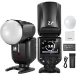 Neewer z2 - n 2, 4g ttl flash speedlite � t�te ronde compatible avec nikon cam�ra, 600 flashs pleine ...