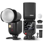 Neewer z880 - s flash speedlite ttl 76w 2, 4g compatible avec sony, speedlight diffuseur&adaptateur, ...