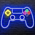 Neon led manette neon gamepad - neon salle de jeux dcoration led jeu neon teen boy room decoration meilleur ...
