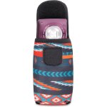 Neoprene protective camera pouch - compact camera case with shoulder strap, carabiner and belt loop for ...