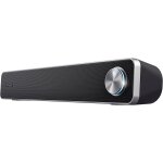 Netg - arys enceinte pc, 12 watt, barre de son pc, alimentation usb, jack 3, 5 mm, haut parleur pour ...