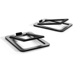 Netg - ds2m metal speaker stands paire - supports d'enceintes d'etagère en acier inclinés pour enceintes ... Netg - ds2m metal speaker stands paire - supports d'enceintes d'etagère en acier inclinés pour enceintes ...
