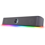Netg - gxt 1619 rhox barre de son rgb 12w (6w rms), enceinte pc stro alimentation usb, format compact, ...