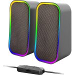 Netg - token bluetooth - enceinte pc pour ordinateur, haut parleur gamer, jack 3, 5 mm et bluetooth, ...