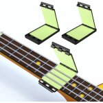 Nettoyeur de cordes 2 pi�ces outil de nettoyage pour guitare, basse et ukul�l� nettoyant pour manche ...