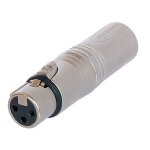 Neutrik na3fmx adaptateur xlr m�le - xlr femelle