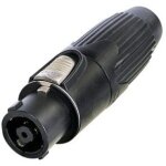 Neutrik nlt8fxx - bag connecteur speakon femelle 8 broches