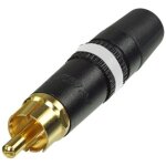 Neutrik nys 373 - 9 fiche rca blanc