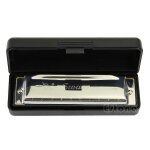 New swan harmonica 10 trous pour clé de do pour blues rock jazz folk harmonicas silv New swan harmonica 10 trous pour clé de do pour blues rock jazz folk harmonicas silv