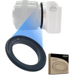 Nex to 58 mm bague d'inversion macro rétro compatible avec appareil photo nex e - mount a6300, a7, a7r, ... Nex to 58 mm bague d'inversion macro rétro compatible avec appareil photo nex e - mount a6300, a7, a7r, ...