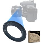 Nik bague d'inversion rtro 55 mm pour appareil photo reflex numrique nik - f d7100 d5200 d600 d3200 ...