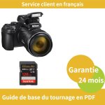 Nikon coolpix p1000 appareil photo numrique + sandisk 128 go extreme pro carte sdxc uhs - i