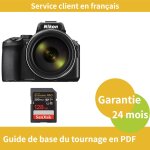 Nikon coolpix p950 cam�ra + sandisk 128 go extreme pro carte sdxc uhs - i