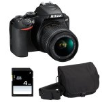 Nikon d3500 + 18 - 55 vr garanti 3 ans + sac + sd 4go Nikon d3500 + 18 - 55 vr garanti 3 ans + sac + sd 4go