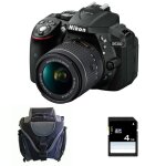Nikon d5300 + 18 - 55 vr + sac + sd 4go