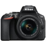 Nikon d5600 kit d'appareil - photo slr 24, 2 mp cmos 6000 x 4000 noir
