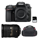 Nikon d7500 + af - s dx 18 - 200 mm f / 3. 5 - 5. 6g ed vr ii + sac + sd 4go Nikon d7500 + af - s dx 18 - 200 mm f / 3. 5 - 5. 6g ed vr ii + sac + sd 4go
