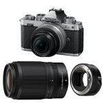 Nikon hybride z fc + objectif z 16 - 50 silver + objectif z 50 - 250 + adaptateur ftz ii