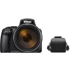 Nikon p1000 compact 16 mpix noir + sac