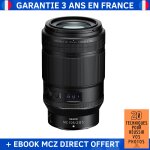Nikon z 105mm f / 2. 8 s vr mc macro + ebook '20 techniques pour russir vos photos' - objectif nikon ...