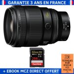 Nikon z 135mm f / 1. 8 s plena + 1 sandisk 256gb extreme pro uhs - ii sdxc 300 mb / s + ebook '20 techniques ...