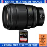 Nikon z 135mm f / 1. 8 s plena + 1 sandisk 64gb extreme pro uhs - ii sdxc 300 mb / s + ebook '20 techniques ...