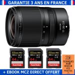 Nikon z 17 - 28mm f / 2. 8 + 3 sandisk 64gb extreme pro uhs - ii sdxc 300 mb / s + ebook '20 techniques ...