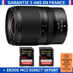 Nikon z 17 - 28mm f / 2. 8 + 2 sandisk 64gb extreme pro uhs - ii sdxc 300 mb / s + ebook '20 techniques ...