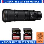 Nikon z 180 - 600mm f5. 6 - 6. 3 vr + 2 sandisk 128gb extreme pro uhs - ii sdxc 300 mb / s + ebook '20 ... Nikon z 180 - 600mm f5. 6 - 6. 3 vr + 2 sandisk 128gb extreme pro uhs - ii sdxc 300 mb / s + ebook '20 ...