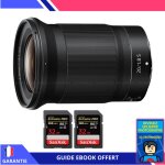 Nikon z 20mm f / 1. 8 s + 2 sandisk 32gb uhs - ii 300 mb / s + ebook 'devenez un super photographe' - ...