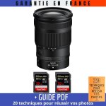 Nikon z 24 - 120mm f4 s + 2 sandisk 32gb extreme pro uhs - ii sdxc 300 mb / s + guide pdf '20 techniques ...