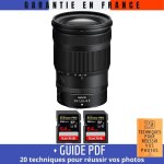 Nikon z 24 - 120mm f4 s + 2 sandisk 64gb extreme pro uhs - ii sdxc 300 mb / s + guide pdf '20 techniques ...