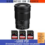 Nikon z 24 - 120mm f4 s + 3 sandisk 128gb extreme pro uhs - ii sdxc 300 mb / s + guide pdf '20 techniques ...
