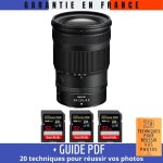 Nikon z 24 - 120mm f4 s + 3 sandisk 32gb extreme pro uhs - ii sdxc 300 mb / s + guide pdf '20 techniques ...