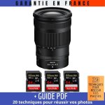 Nikon z 24 - 120mm f4 s + 3 sandisk 64gb extreme pro uhs - ii sdxc 300 mb / s + guide pdf '20 techniques ...