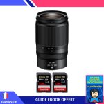 Nikon z 28 - 75mm f2. 8 + 2 sandisk 128gb extreme pro uhs - ii sdxc 300 mb / s + ebook 'devenez un super ...