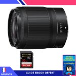 Nikon z 35mm f / 1. 8 s + 1 sandisk 32gb uhs - ii 300 mb / s + ebook 'devenez un super photographe' - ...