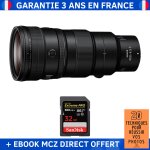 Nikon z 400mm f4. 5 vr s + 1 sandisk 32gb extreme pro uhs - ii sdxc 300 mb / s + ebook '20 techniques ...