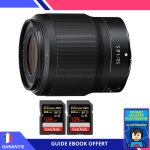 Nikon z 50mm f / 1. 8 s + 2 sandisk 128gb uhs - ii 300 mb / s + ebook 'devenez un super photographe' ... Nikon z 50mm f / 1. 8 s + 2 sandisk 128gb uhs - ii 300 mb / s + ebook 'devenez un super photographe' ...