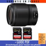 Nikon z 50mm f / 1. 8 s + 2 sandisk 64gb uhs - ii 300 mb / s + guide pdf 20 techniques pour r�ussir vos ...