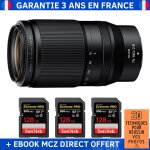 Nikon z 70 - 180mm f / 2. 8 + 3 sandisk 128gb extreme pro uhs - ii sdxc 300 mb / s + ebook '20 techniques ...