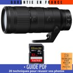 Nikon z 70 - 200mm f / 2. 8 vr s + 1 sandisk 32gb uhs - ii 300 mb / s + guide pdf 20 techniques pour ... Nikon z 70 - 200mm f / 2. 8 vr s + 1 sandisk 32gb uhs - ii 300 mb / s + guide pdf 20 techniques pour ...